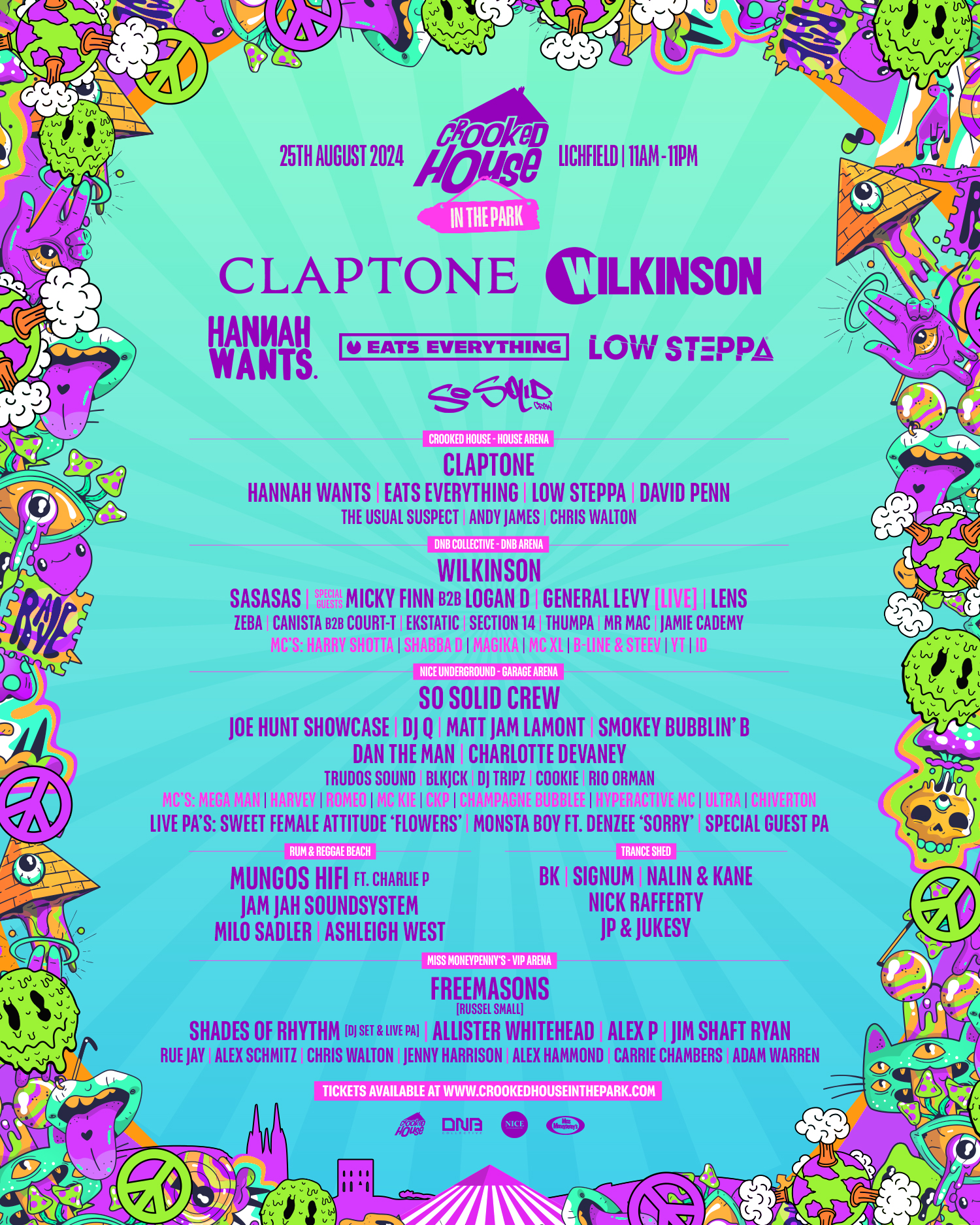 Crooked House 2024 flier